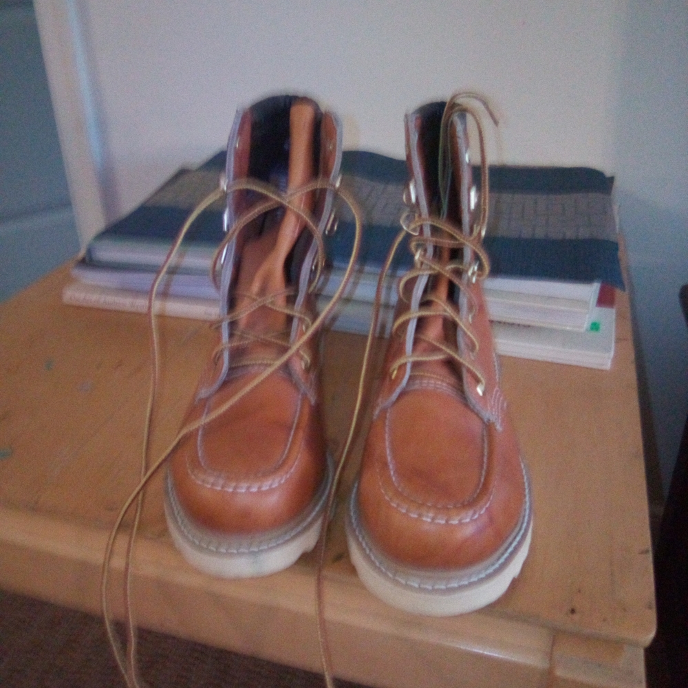 Classic Tan Lace Up Boots for Women